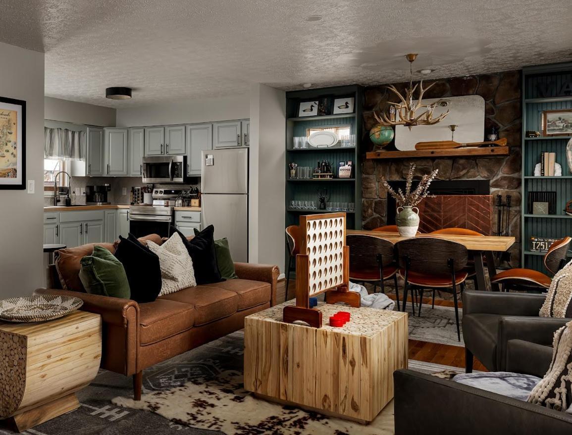 Shenandoah Dog Friendly Cabin With River Access, Hot Tub, Fire Pit, Bbq, Outdoor Dining Luaran gambar