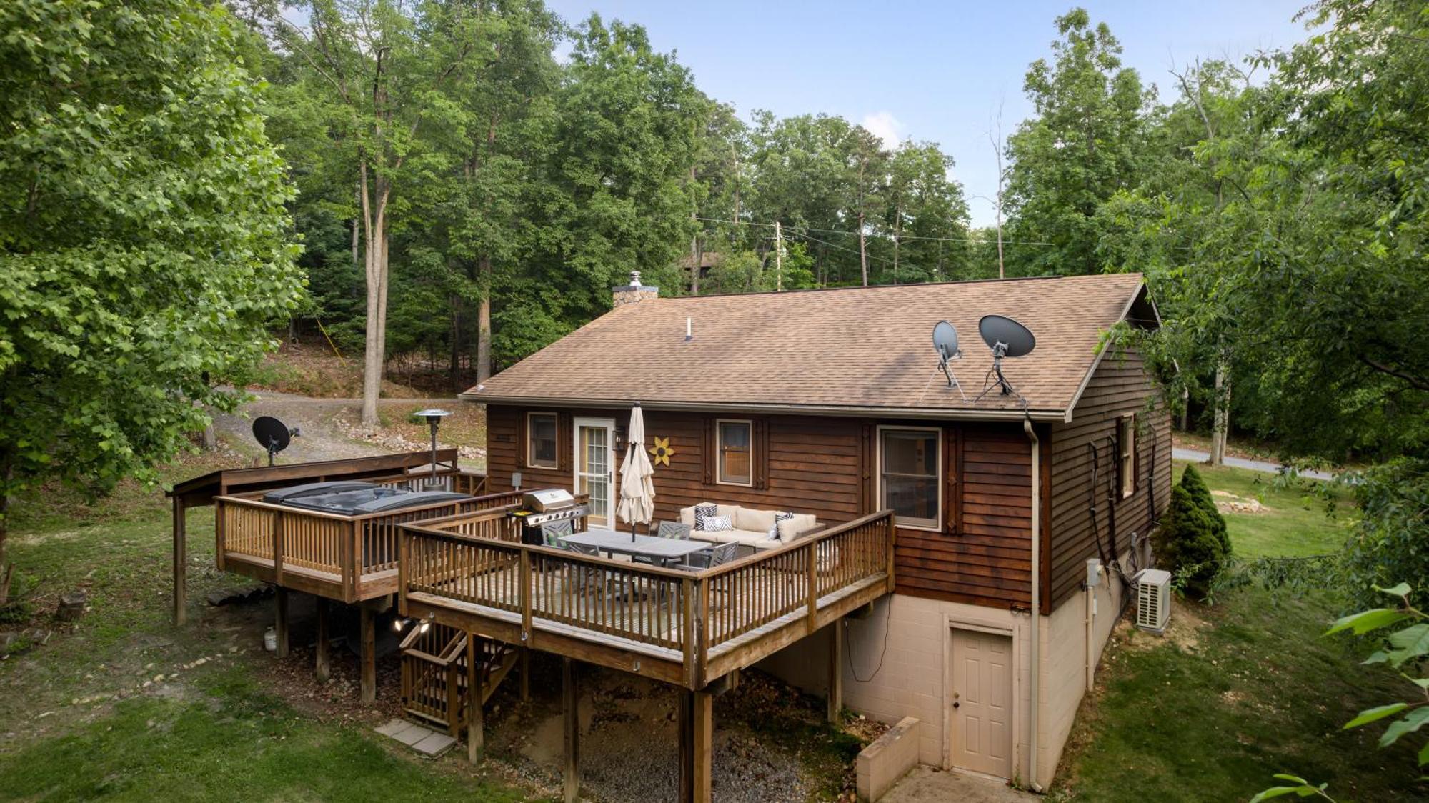 Shenandoah Dog Friendly Cabin With River Access, Hot Tub, Fire Pit, Bbq, Outdoor Dining Luaran gambar